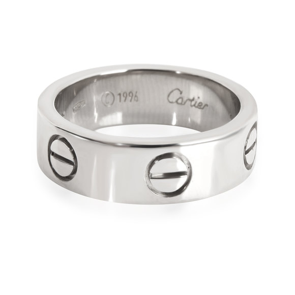 Cartier Jewelry - Cartier Love Ring (White Gold)